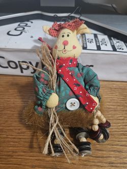 Rudolph Red Nosed Reindeer Shelf Sitter Qty 2