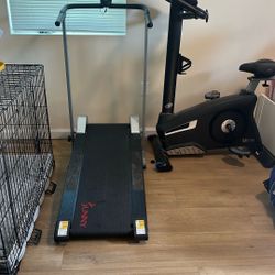 Sunny Health & Fitness Manual Treadmill 