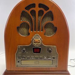 Crosley CR32CD Cathedral Retro Vintage TableTop Radio w/ CD Player