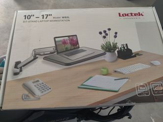 Locteck Sit-stand Laptop Workstation