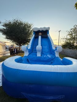 Giant water slide