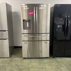 Samsung Four Door French Door Refrigerator Counter Depth N H