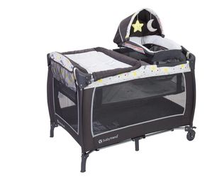Baby Trend Lil Snooze Deluxe II Nursery Center - Twinkle Twinkle Little Moon
