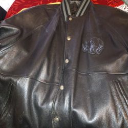 Ecko Unlimited Authentic Vintage Leather Jacket