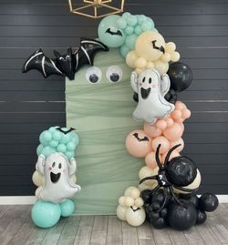 Halloween Balloon Garland Arch Decoration Kit