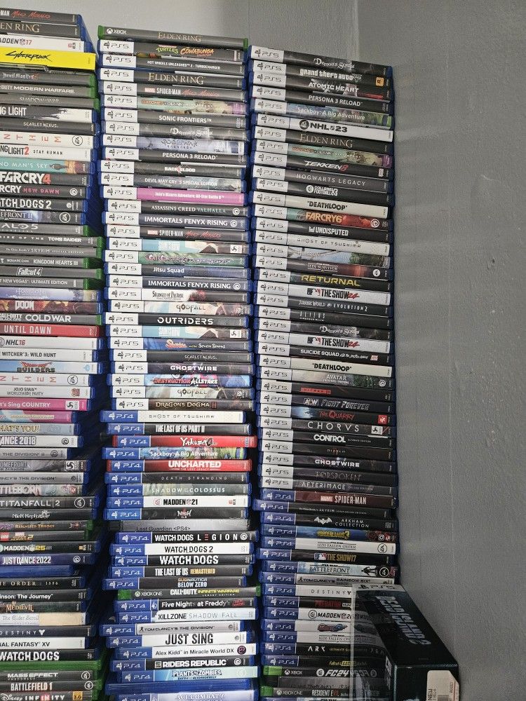 PlayStation 5 Games PS5 PlayStation 4 Ps4
