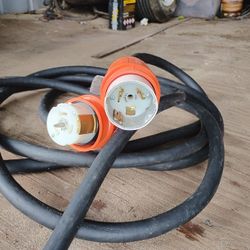 25' Heavy Duty Line For Generator To House Or Camper