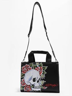 ED HARDY skull purse