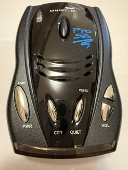 Whistler Pro-58 Laser Radar Detector (Mint In Box)