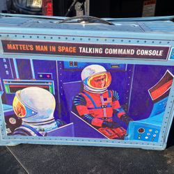 Major Matt Mason Talking Command Console Center Carrying Case by Mattel