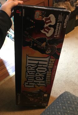 Guitar hero 3 2 guitar 3 game bundle barely used Ps2