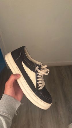 Black Rick Owen Vans • Size 10.5