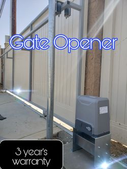 Gate Opener New . Motor Para Puerta Nuevo