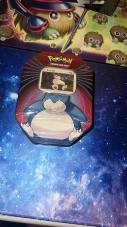 Pokemon Snorlax Mighty Mysterious Tin