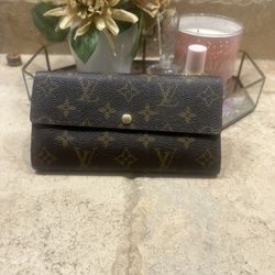 Louis vuitton Monogram leopard sarah wallet with date code: CA5110 for Sale  in Greenfield, CA - OfferUp