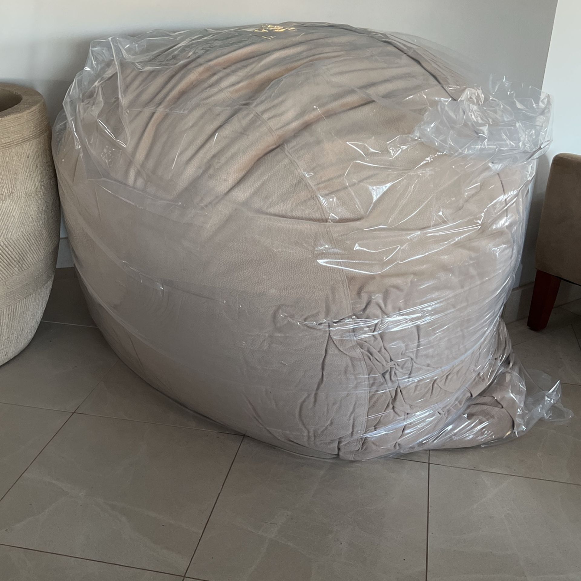 Round Bean Bag Chair 4 Ft Diameter