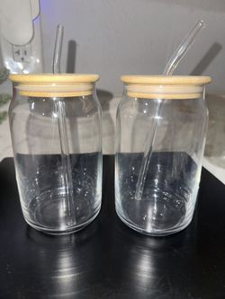 16oz Glass Tumblers/cups