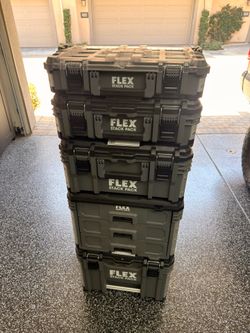 FLEX STACK PACK Storage System Tool Box