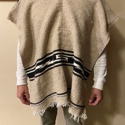 Poncho Indian blanket 