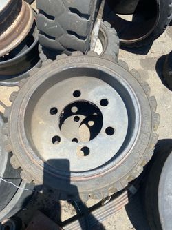 21x8x15 used forklift tire