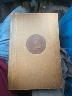 Antique Benjamin Franklin Hardcover Book