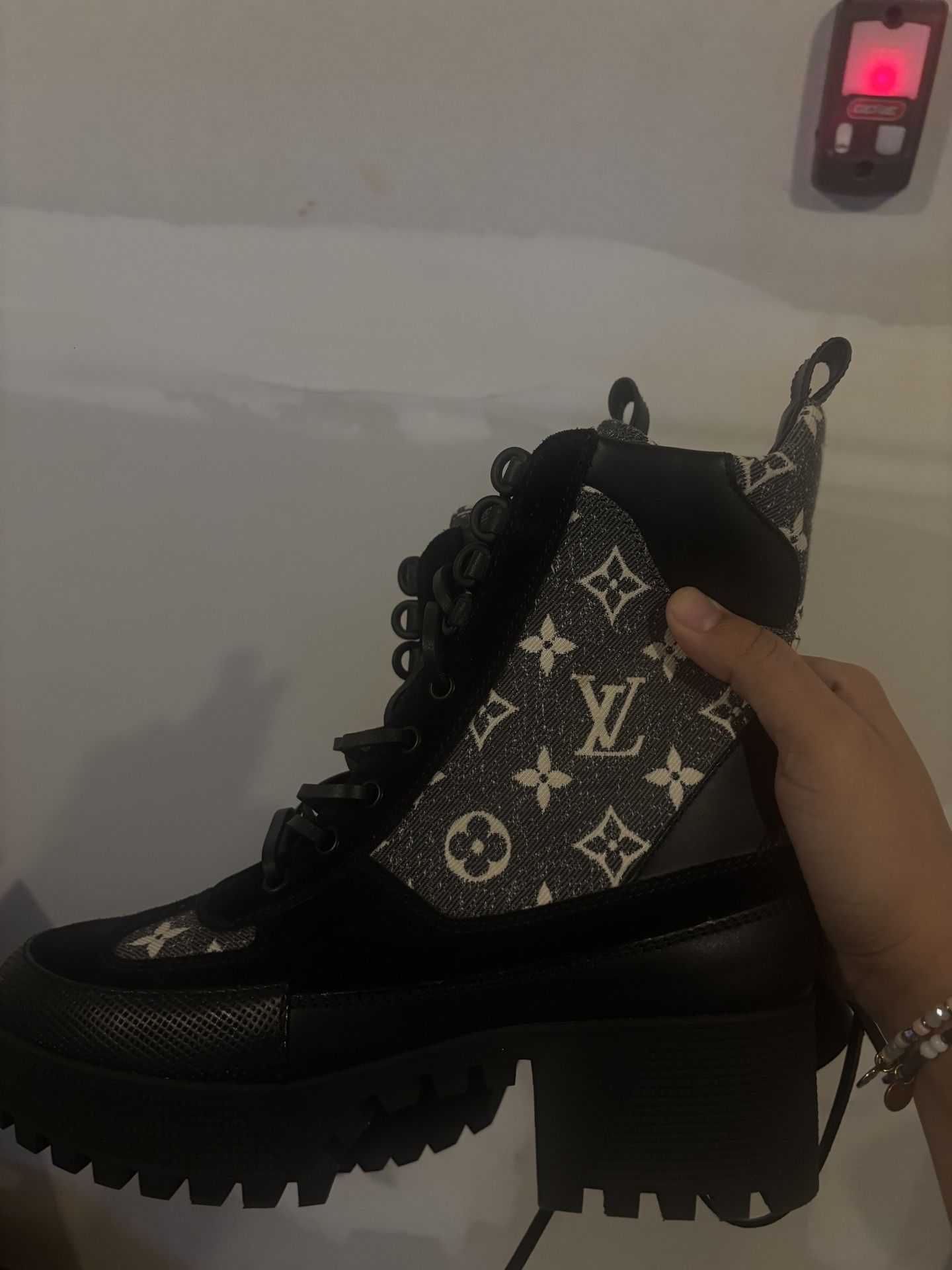 AUTHENTIC Louis Vuitton Limited Edition Combat Boots