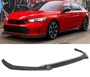 25-26 Honda Civic GT Style (3PCS) Front Bumper Lip  Unpainted