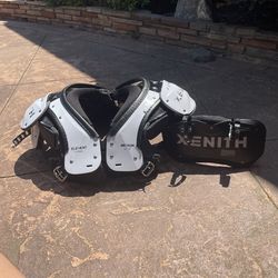 Xenith Pads With Xenith Backplate