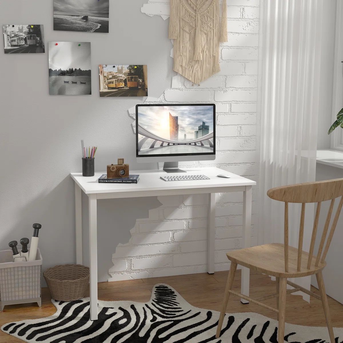 White Desk