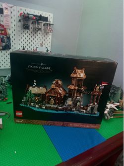 Lego Viking village