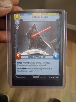 Darth vader star wars cards