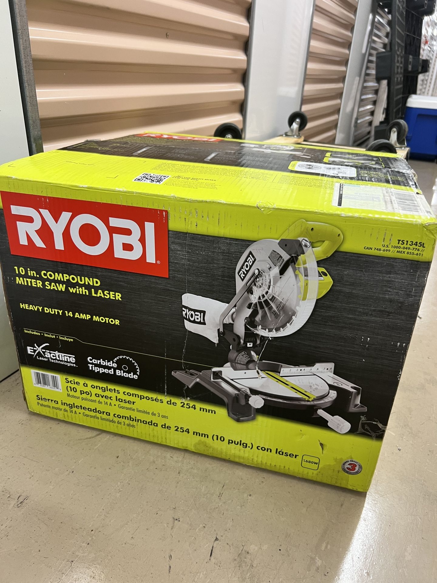 14 Amp Corded 10 in. Compound Miter Saw with LED Cutline Indicator