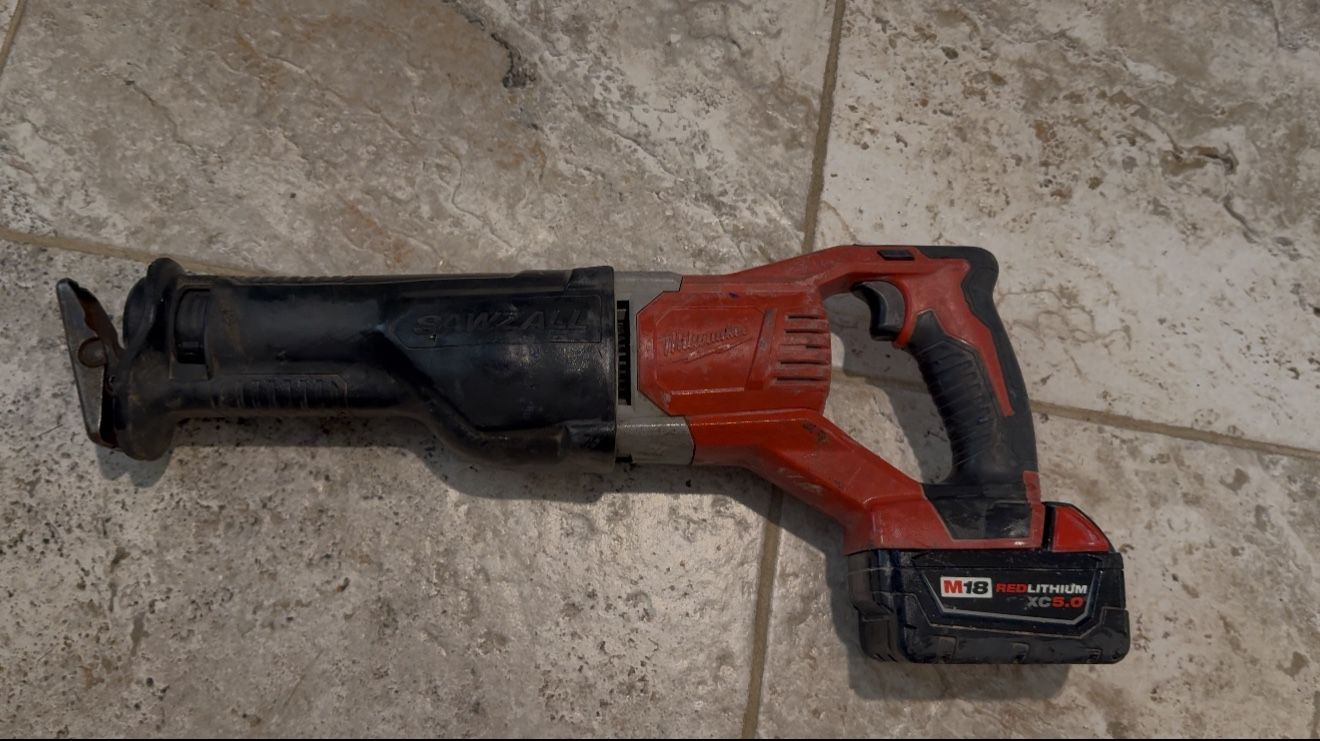 Milwaukee M18 SAWZALL Reciprocating Saw (Standard, NOT Fuel)