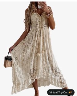 Womens Lace Summer Maxi Dresses