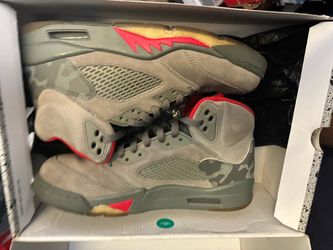 Air Jordan 5 Retro Camo Sneakers