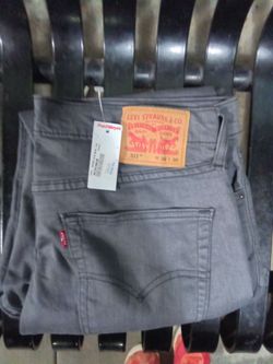 *NEW* Men's Levi's 511 Slim Jeans W36 L30 Gray