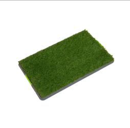 Nearly Natural
26.7in. x 16.5in. UV Resistant Artificial Pet Potty Grass Training Pad (Indoor/Outdoor)