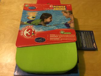 Power swimmer float pads