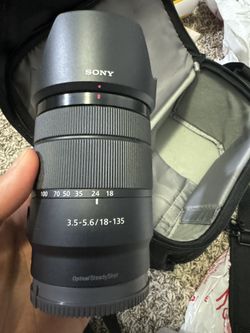 Sony A6500 and E 18-135mm 