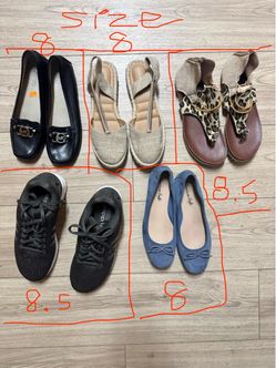 Mixed Women's Shoes Lot of 5 Pairs