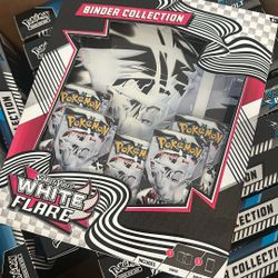 WHITE FLARE SV 11.5 BINDER COLLECTION POKEMON