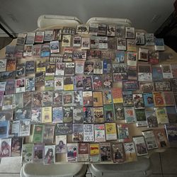 Bulk lot of 150 Vintage Latin Mexican Spanish Music cassette tapes New & Used 