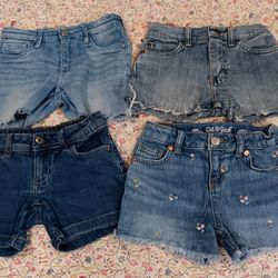 Girls Shorts Bundle Size 5-6-7