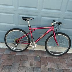 GT Bicycle 26 Inch Wheel 21 Speed Medium Frame