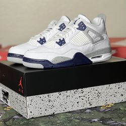Jordan 4 Midnight Navy 5y 6.5w