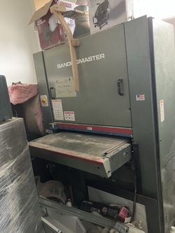 Sandingmaster belt machine
