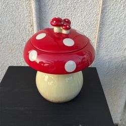 Mushroom Cookie Jar