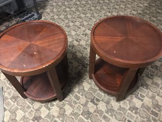 (2) End Tables