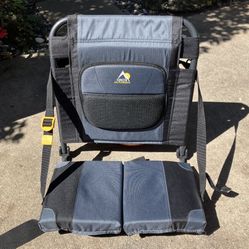 GCI Outdoor SitBacker Adjustable Canoe Seat with Back Support: 16.5W x 11”D x 18”H