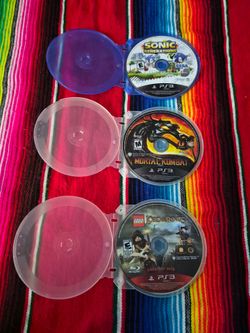 PS3 Game Lot of 3